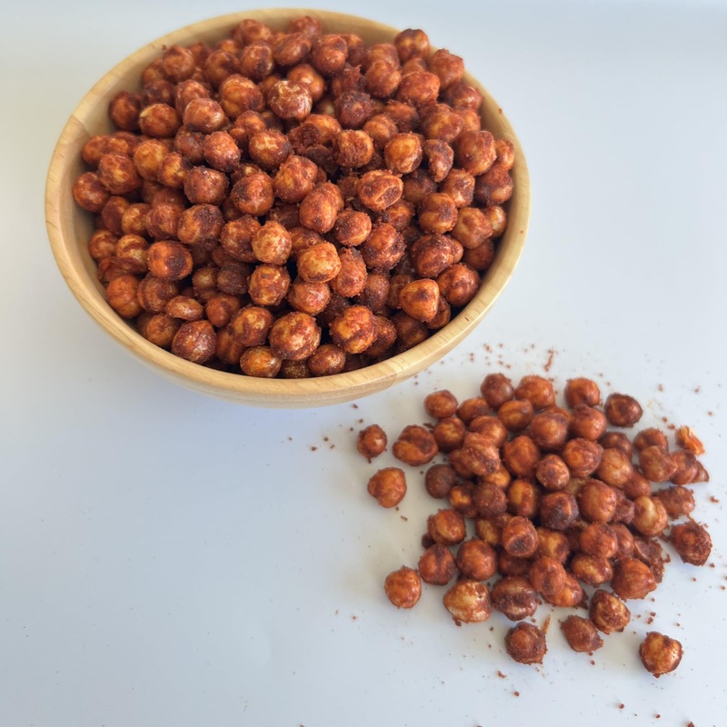 Roasted Garbanzo Beans, Chickpeas Snacks (1 Pound (Pack Of 1), Chili Lemon)