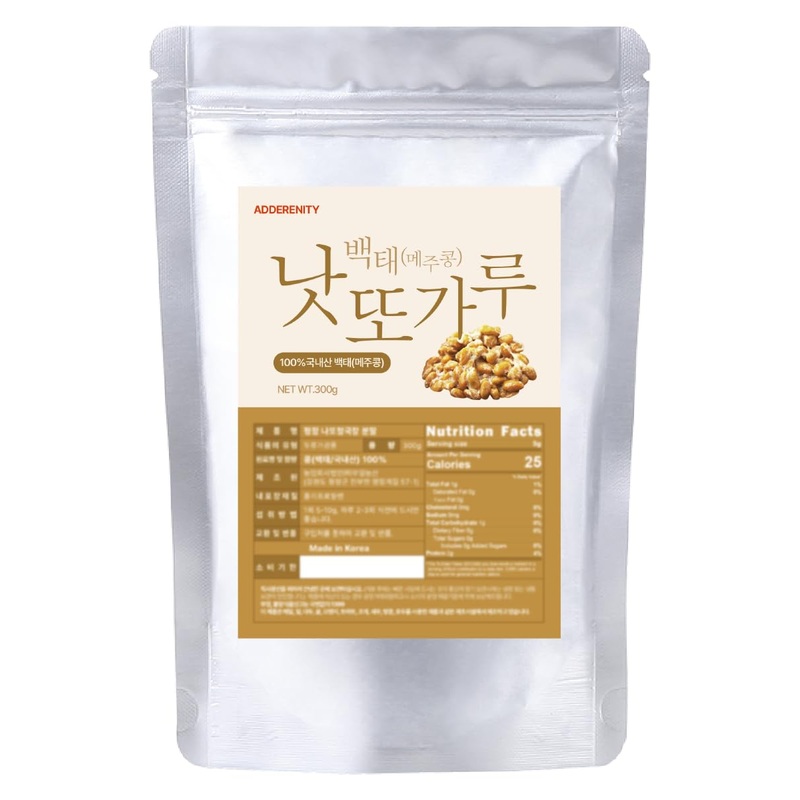 Soybean Natto Freeze Dried Powder 300G / 10.5Oz 100% Korean Soybean/Freeze-Dried Fermented Food Natto Powder