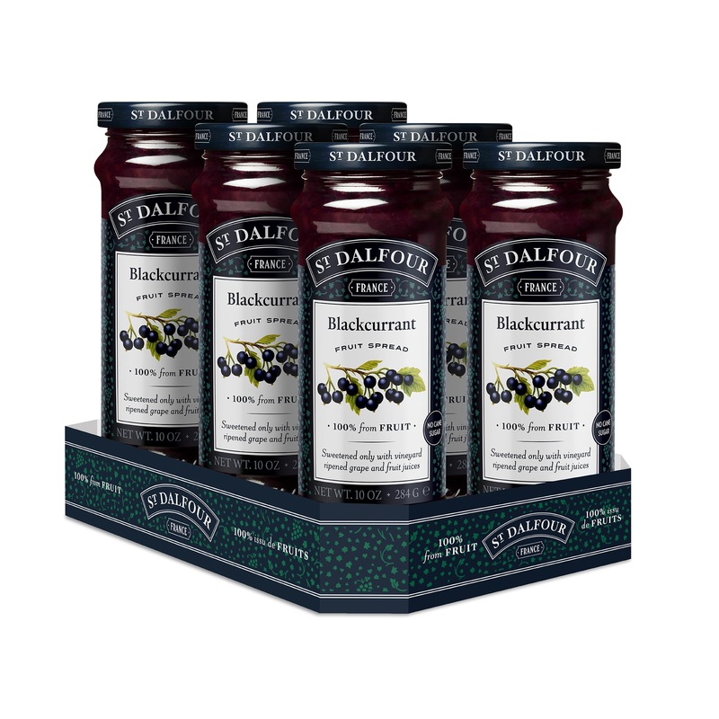 St. Dalfour – St Dalfour Black Currant Preserve(Pack Of 6)