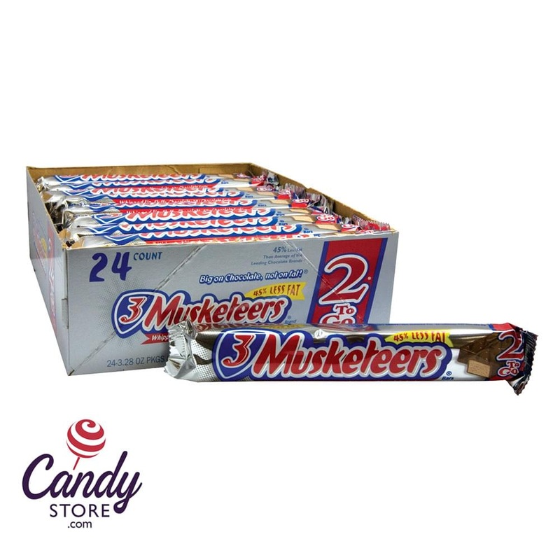 3 Musketeers 3.28oz King Size Bar – 24ct