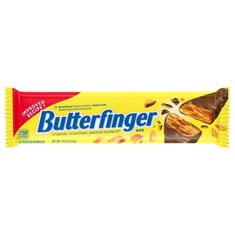 Butterfinger Improved Recipe Candy Bar 1.9 oz.