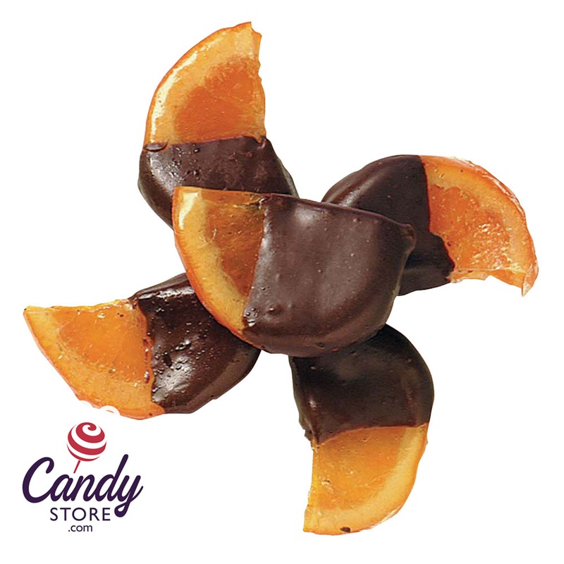 Dark Chocolate Half-Dipped Oranges – 5lb