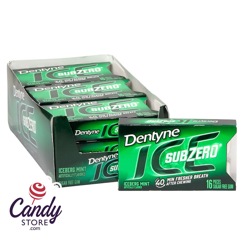 Dentyne Ice Subzero Iceberg Mint Gum – 9ct