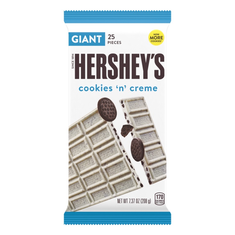 Hershey’s Cookies n Creme Giant 7.37 oz. Bar
