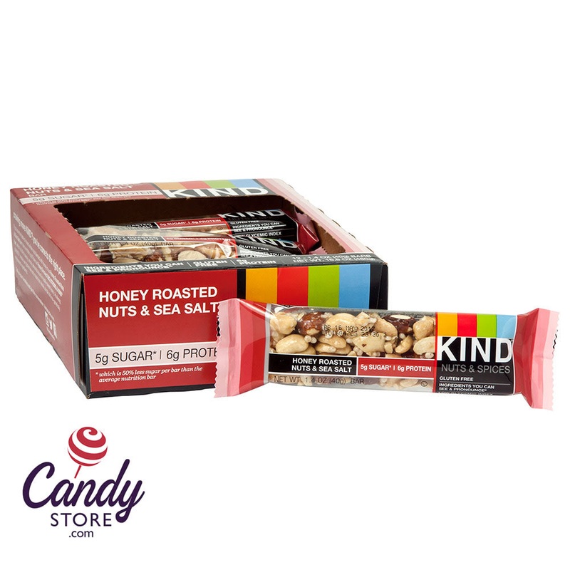Kind Bars Honey Roasted Nuts And Sea Salt 1.4oz – 12ct