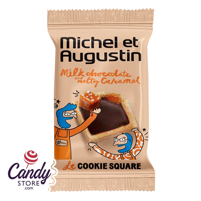 Michel Et Augustin Milk Chocolate And Caramel Mini Cookies – 180ct