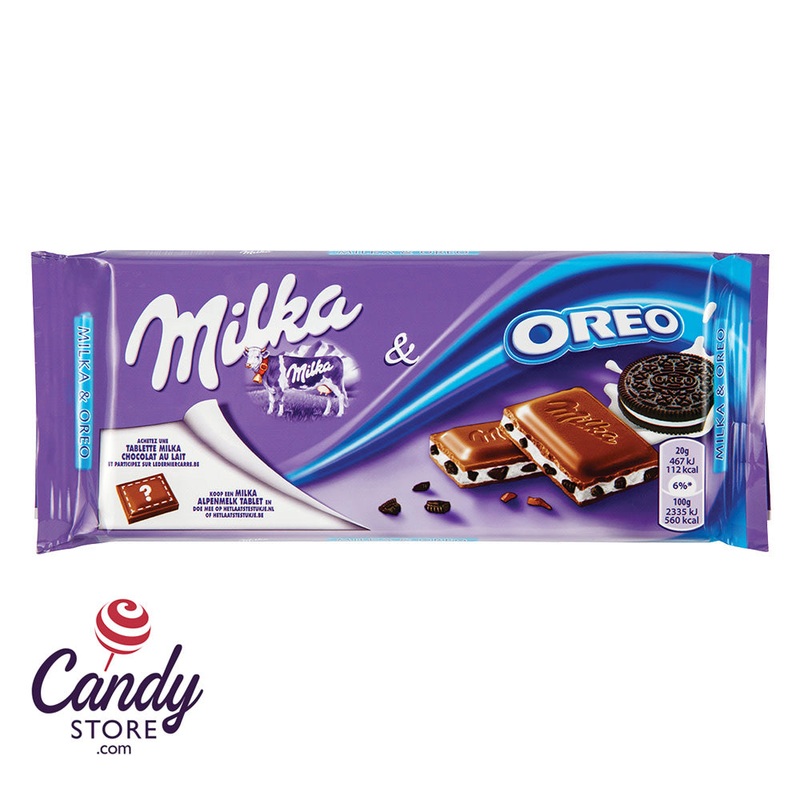 Milka Oreo Alpine Milk Chocolate Bars – 22ct