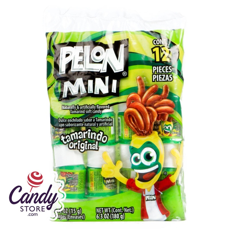 Mini Pelon Pelo Rico Tamarind Push-up Candy – 24ct