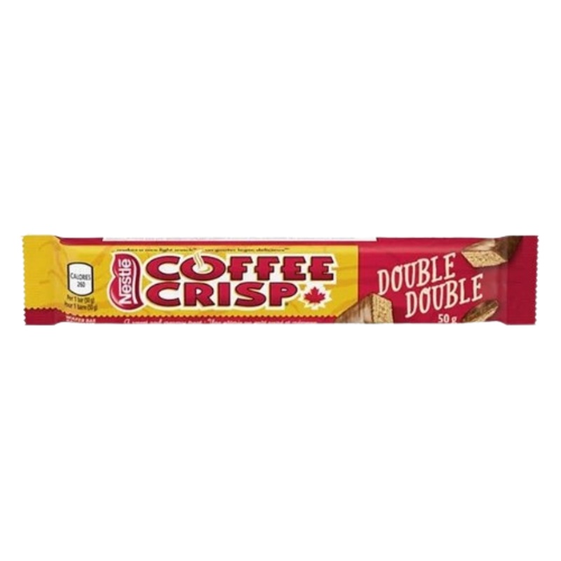 Nestle Coffee Crisp Double Double Chocolate 50 g Bar