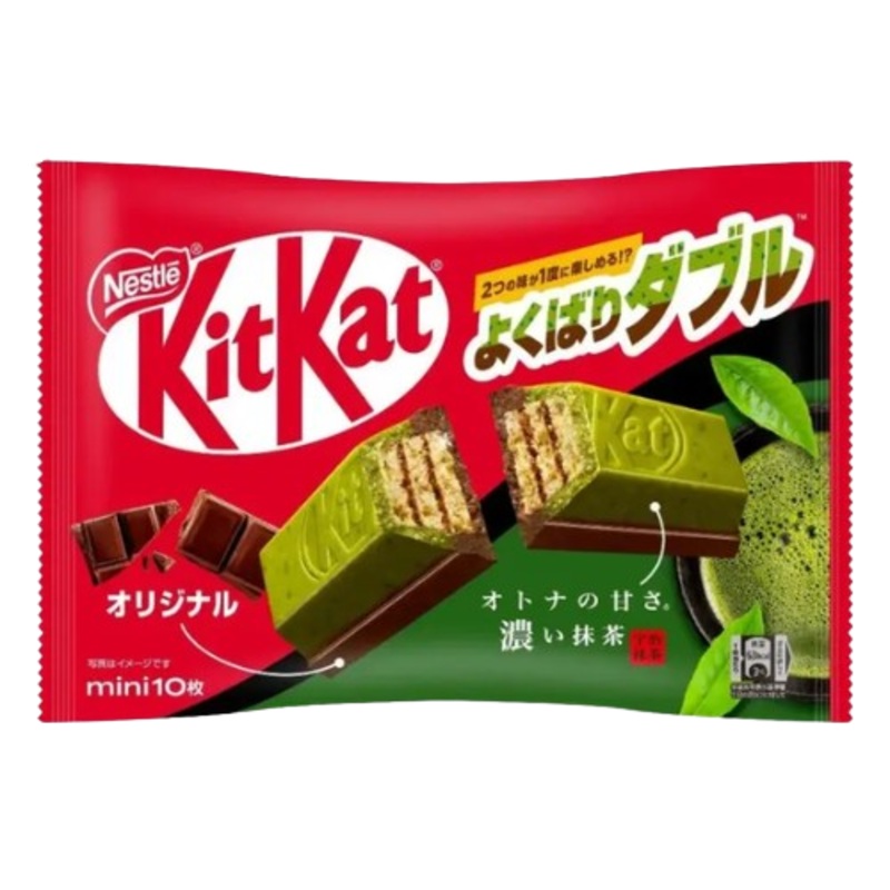 Nestle Kit Kat Original and Matcha (Japan) 4 oz. Bag