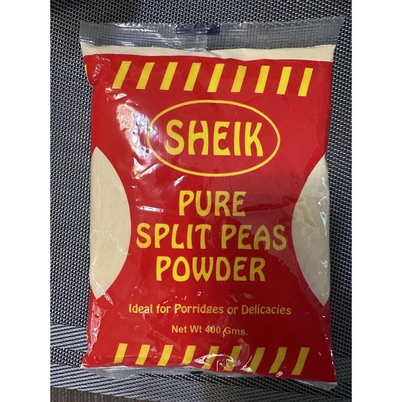 Sheik Pure Split Peas Powder 400G (Product Of Trinidad & Tobago)