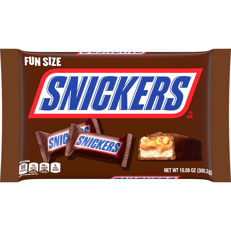 Snickers Fun Size Candy Bars – 10.59-oz. Bag