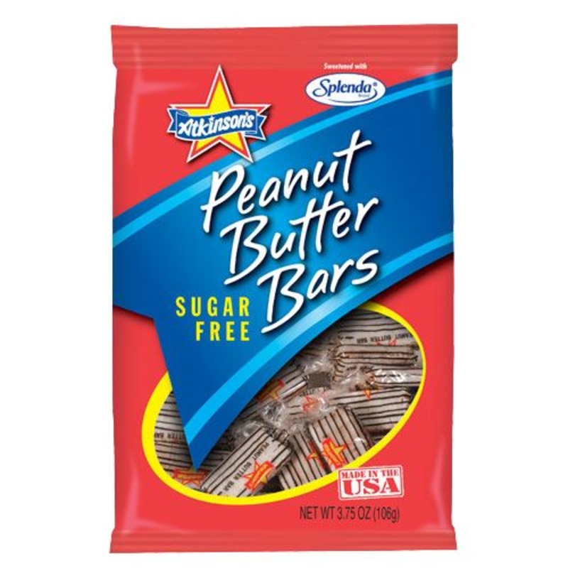 Sugar Free Peanut Butter Bars – 3.75-oz. Bag