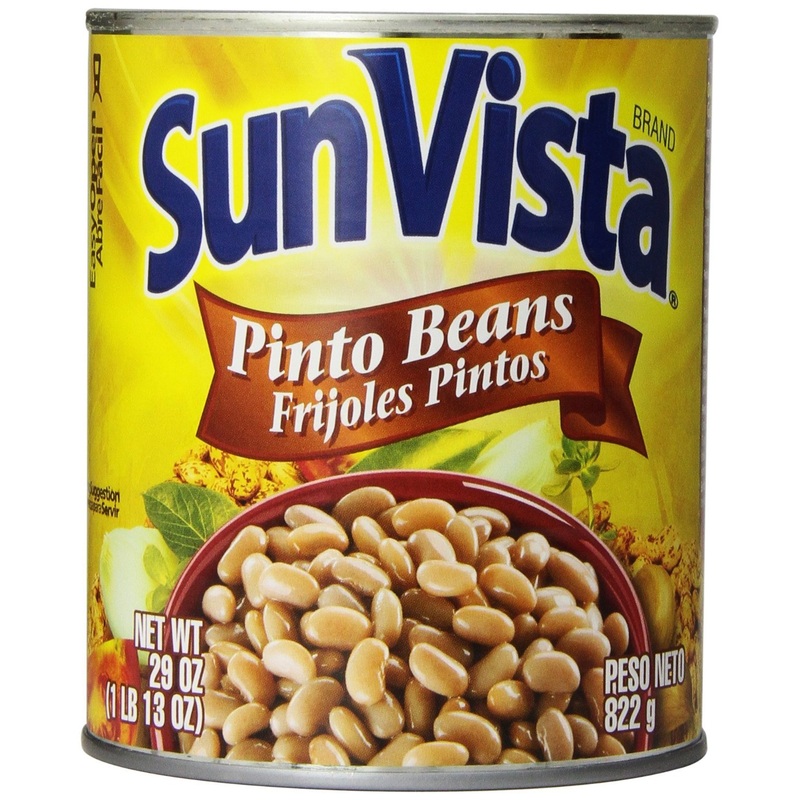Sun Vista Pinto Beans, 29 Oz (Pack of 3) – High-Quality, Protein-Rich Legumes for Healthy Meals, Total 1.81 Pounds