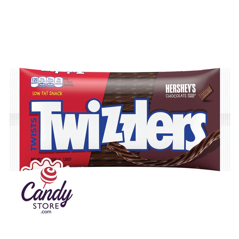 Twizzler Twists Chocolate 12oz Bags – 14ct