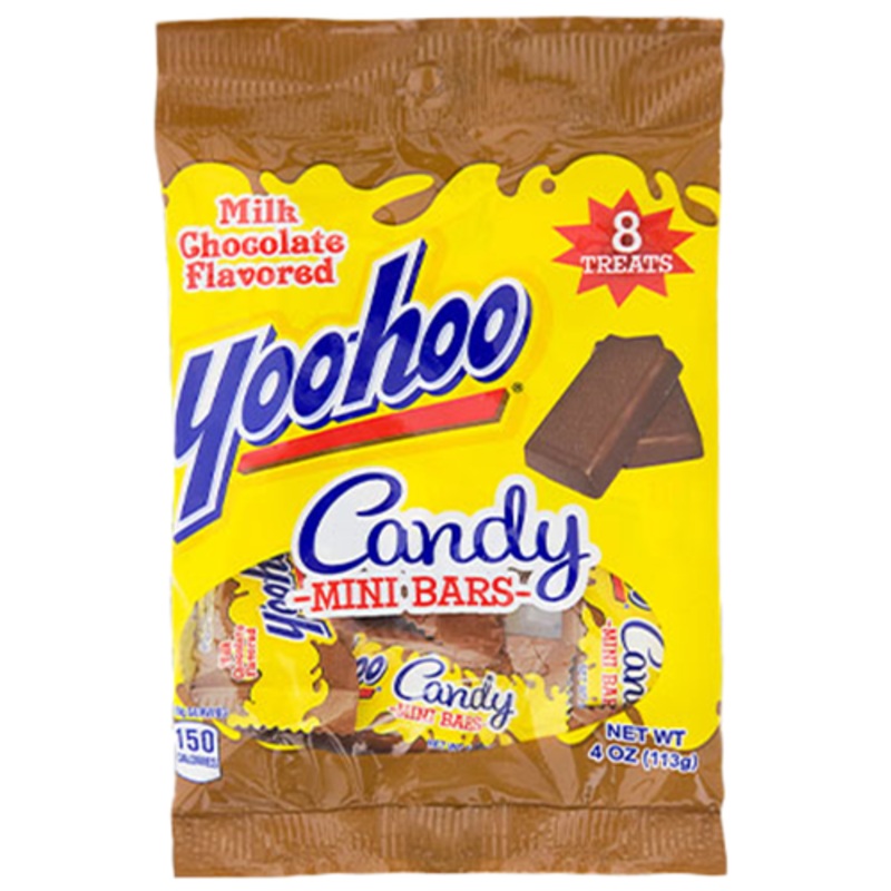 Yoo-hoo Milk Chocolate Flavored Mini Candy Bars – 4-oz. Bag