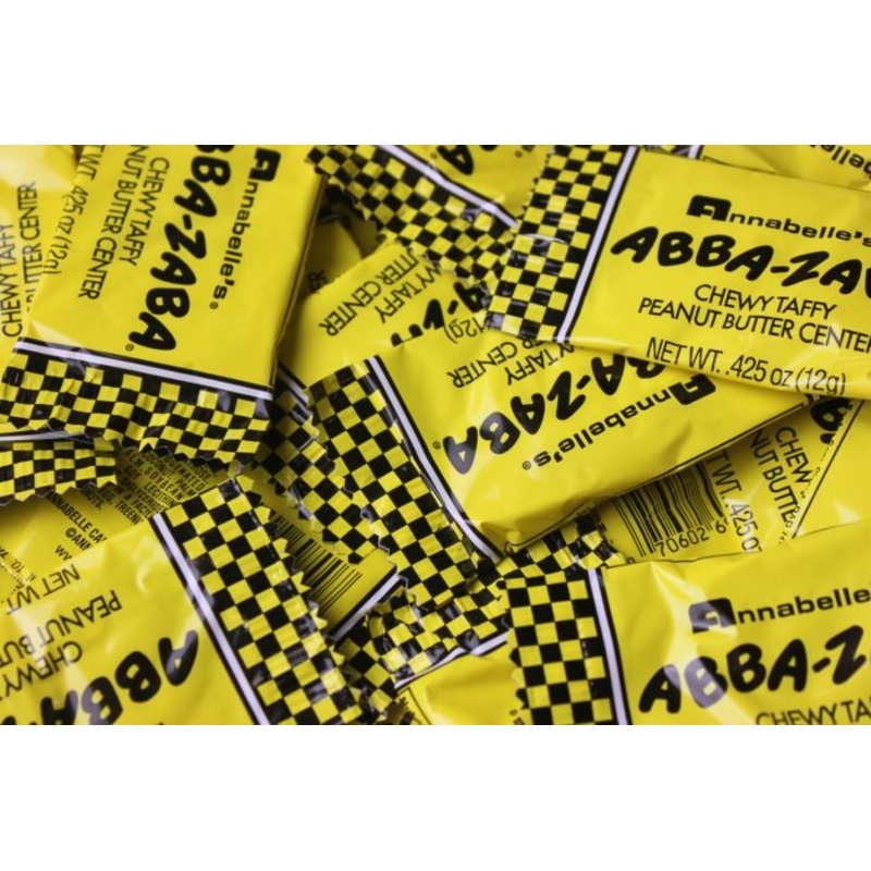 Abba Zaba Mini Bulk Candy- 10lb