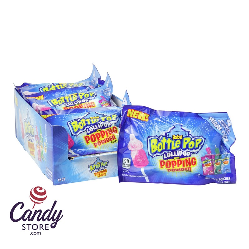 Baby Bottle Pop Lollipop With Popping Powder 3.2oz – 12ct