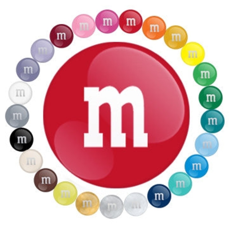 Bulk M&M’s Candy – 10lb Individual Colors