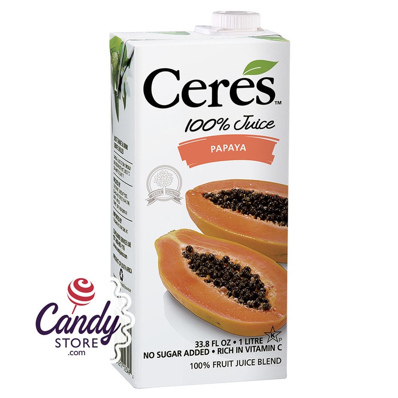 Ceres Papaya Juice 33.8oz Boxes – 12ct