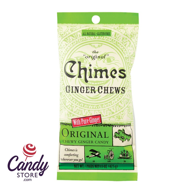 Chimes Original Ginger Chews 1.5oz Bag – 12ct