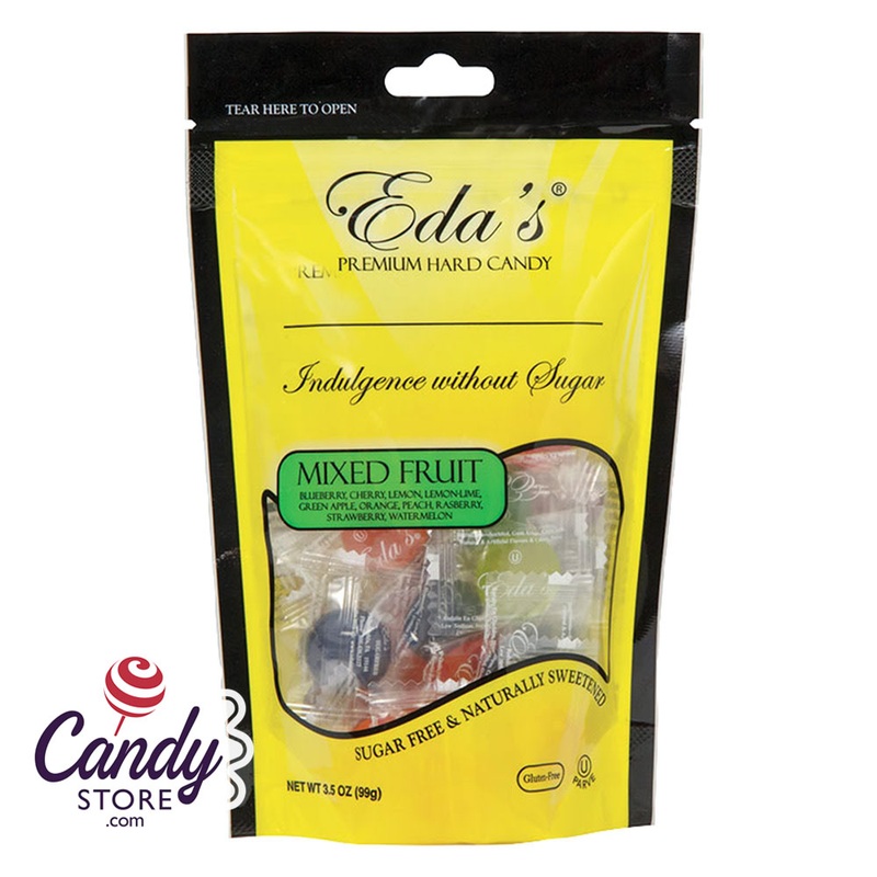 Eda’s Sugarfree Mixed Fruit 3.5oz Pouch – 12ct