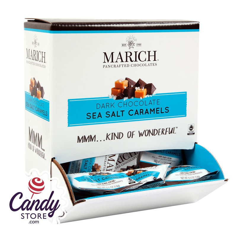 Marich Gravity Bin Dark Ch Sslt Caramel .5oz – 50ct