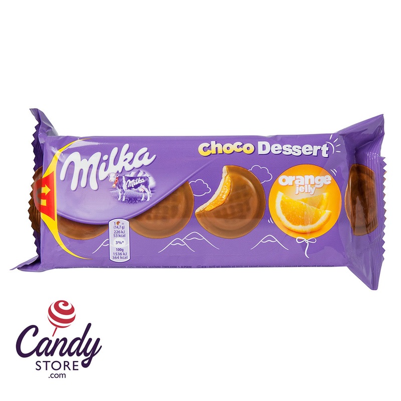 Milka Choco Dessert Orange Jelly 5.2oz – 24ct