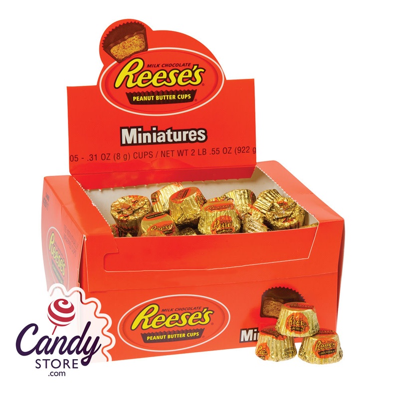 Mini Reese’s Peanut Butter Cups – 105ct