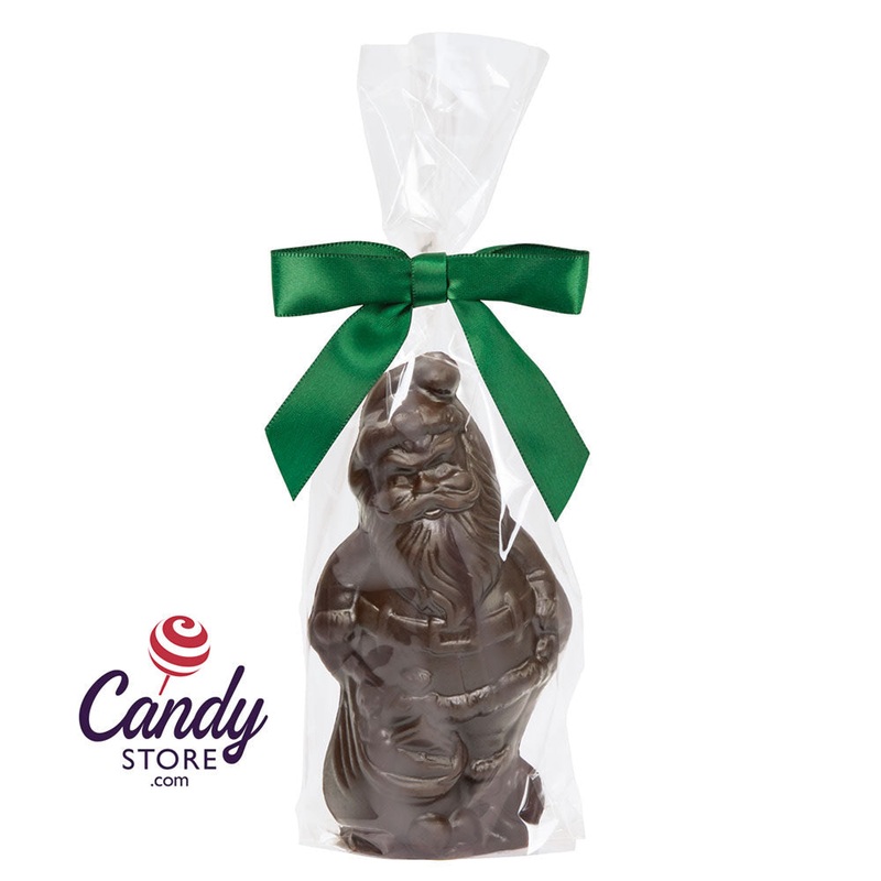 Nancy Adams Belgian Dark Chocolate Santa 7oz – 12ct
