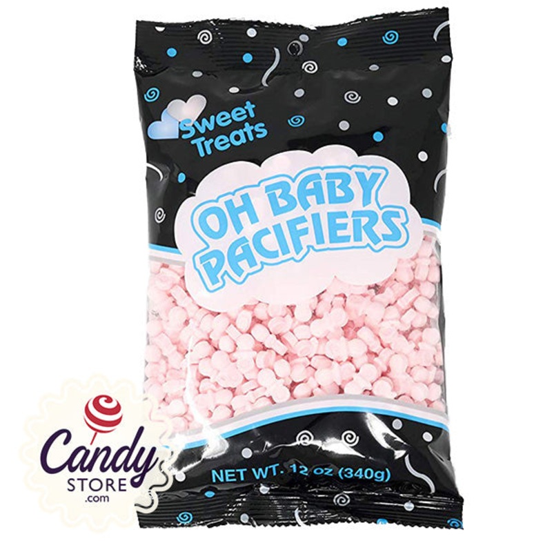Oh Baby Pink Candy Pacifiers – 12oz