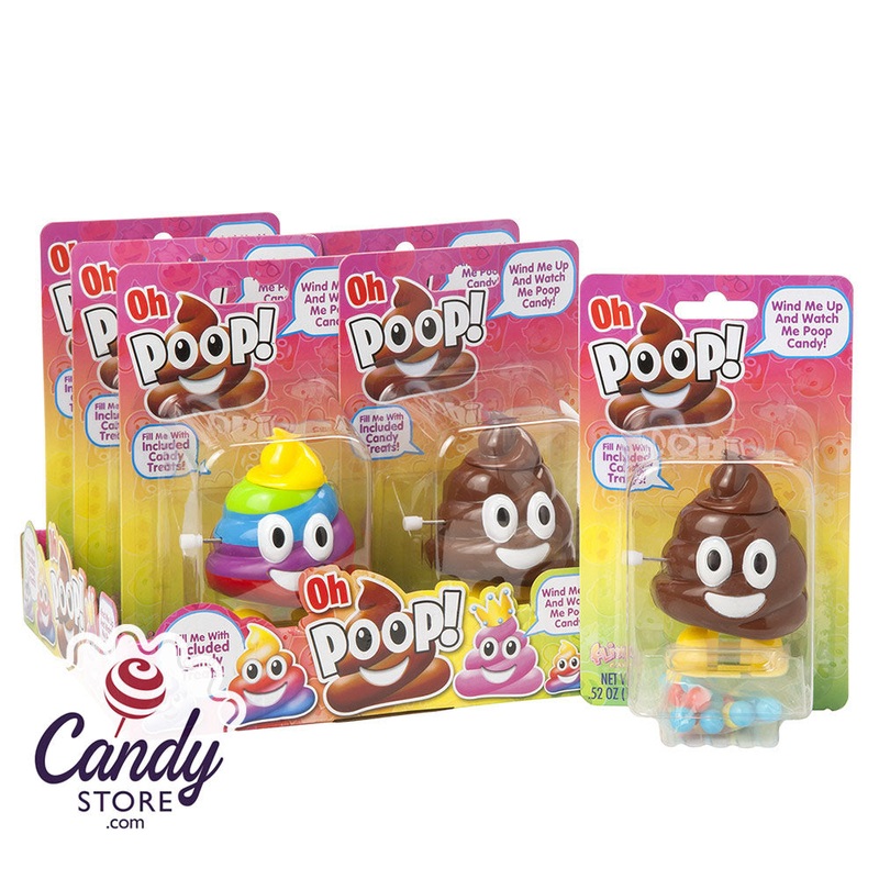 Oh Poop Candy Dispenser 0.52oz – 12ct