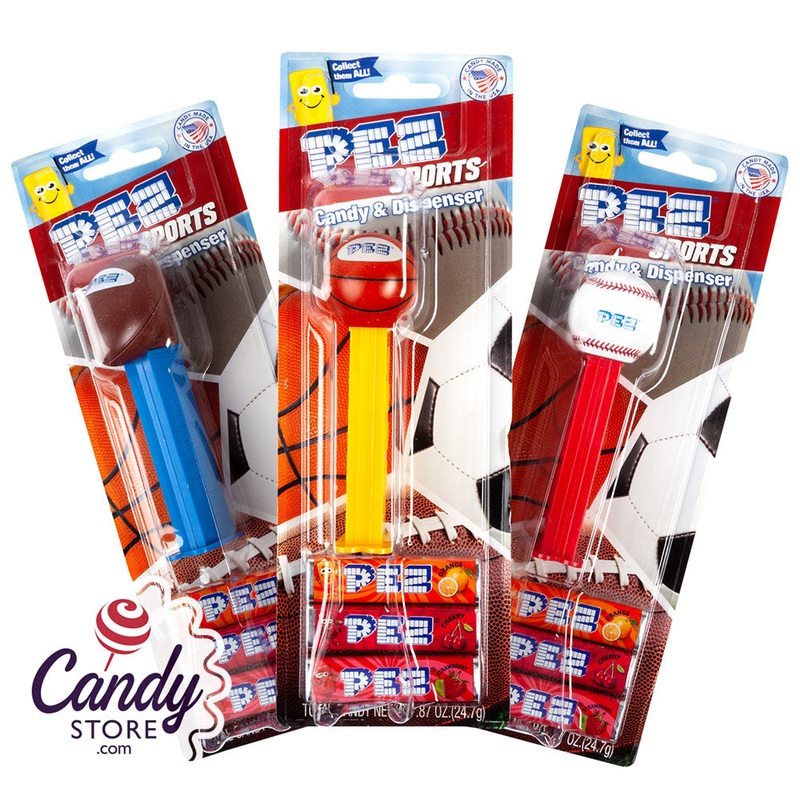 Pez Sports Assortment Blister Pack 0.58oz – 12ct