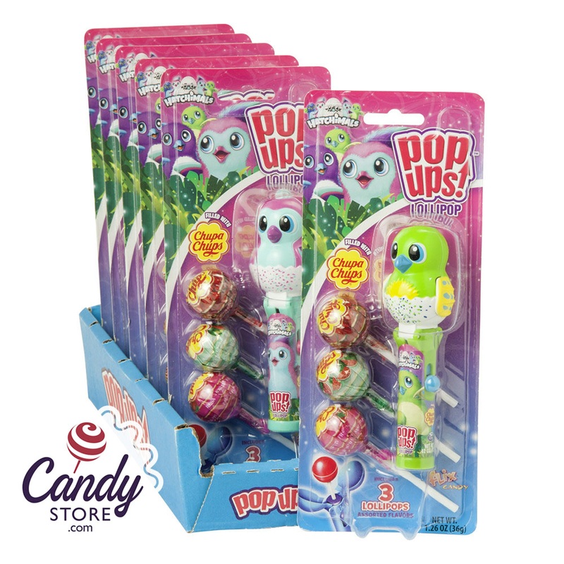Pop Ups Hatchimals Lollipop 1.26oz Blister Pack – 6ct