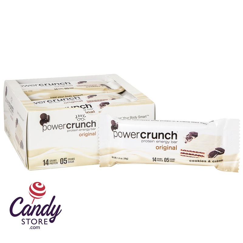 Power Crunch Original Cookies & Cream 1.4oz Bar – 12ct