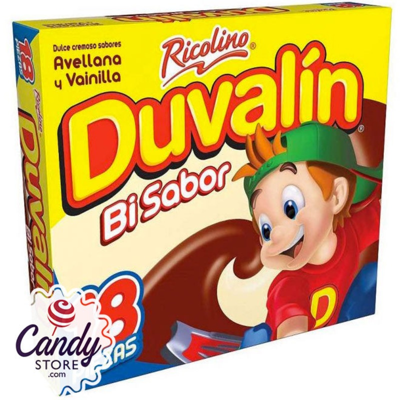Ricolino Duvalin Hazelnut Vanilla Avellana Vainilla – 18ct