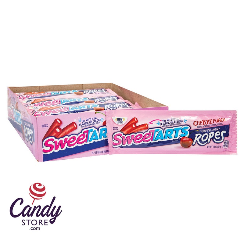 Sweetarts Ropes Cherry Punch – 24ct