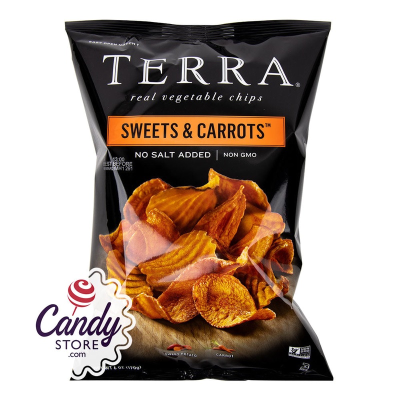 Terra Chips Sweets & Carrots Chips 6oz Bags – 12ct