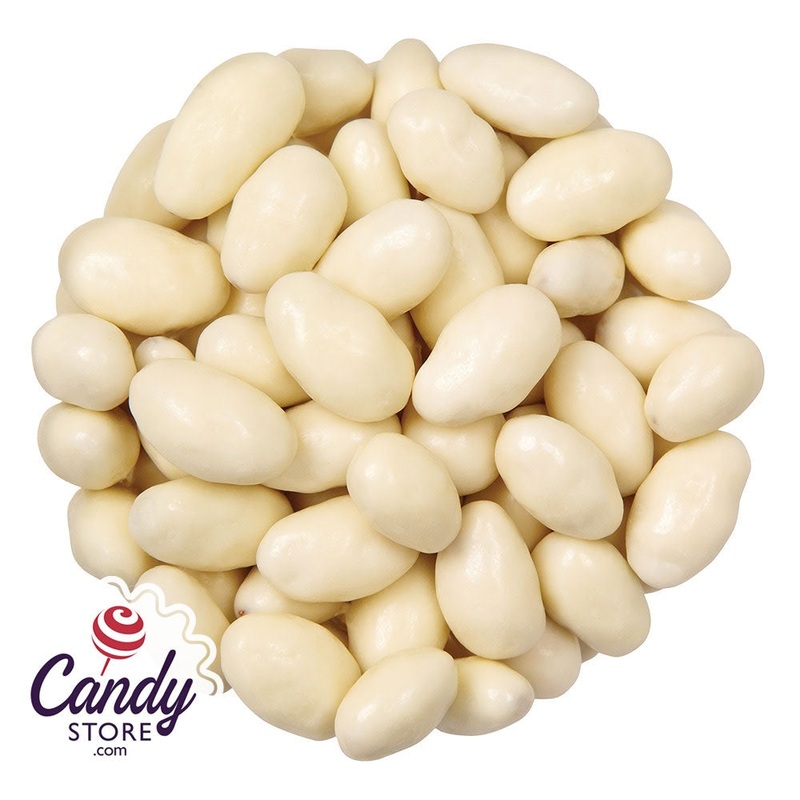 White Yogurt Almonds – 10lb Bulk