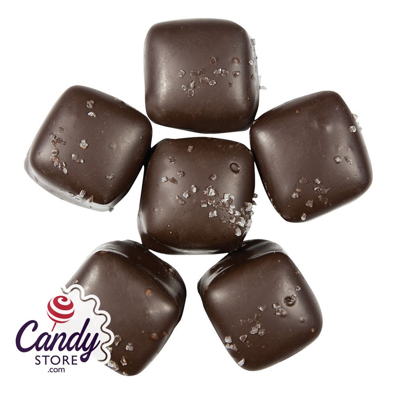 Asher’s Dark Chocolate With Sea Salt Vanilla Caramels – 6lb