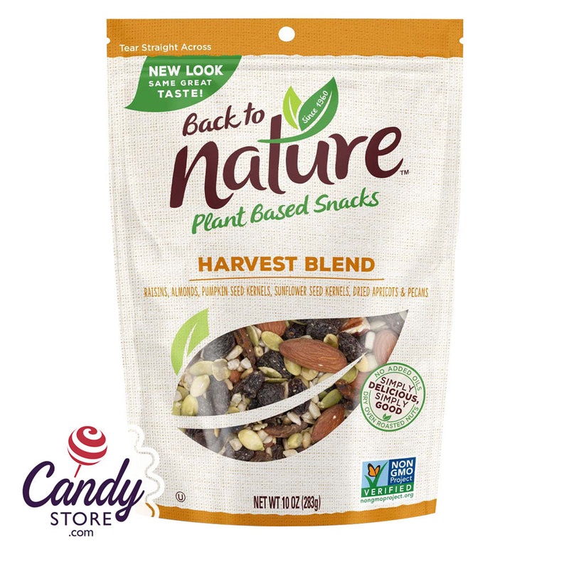 Back To Nature Harvest Blend Trail Mix 10oz Pouch – 9ct