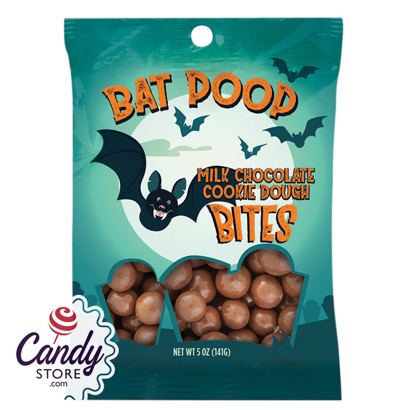 Bat Poop Cookie Dough 5oz Peg Bags – 12ct