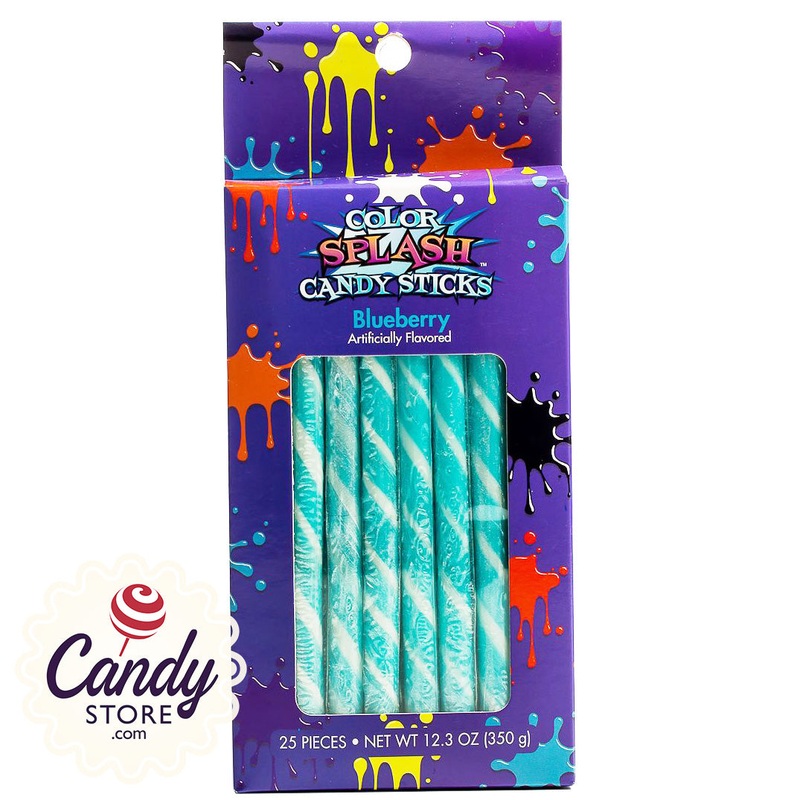 Blueberry Candy Sticks Color Splash – 25ct