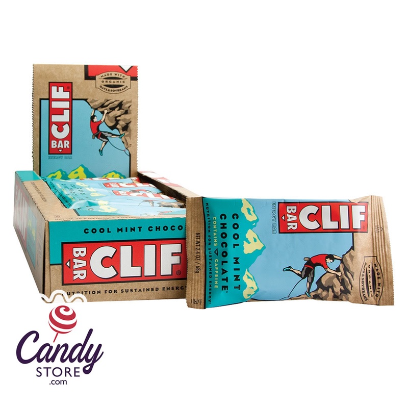 Clif Bar Cool Mint Chocolate 2.4oz Bar – 12ct