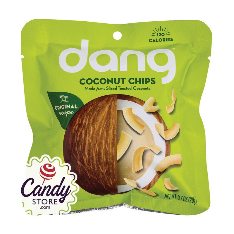 Dang Toasted Coconut Chips 0.7oz Peg Bags – 24ct
