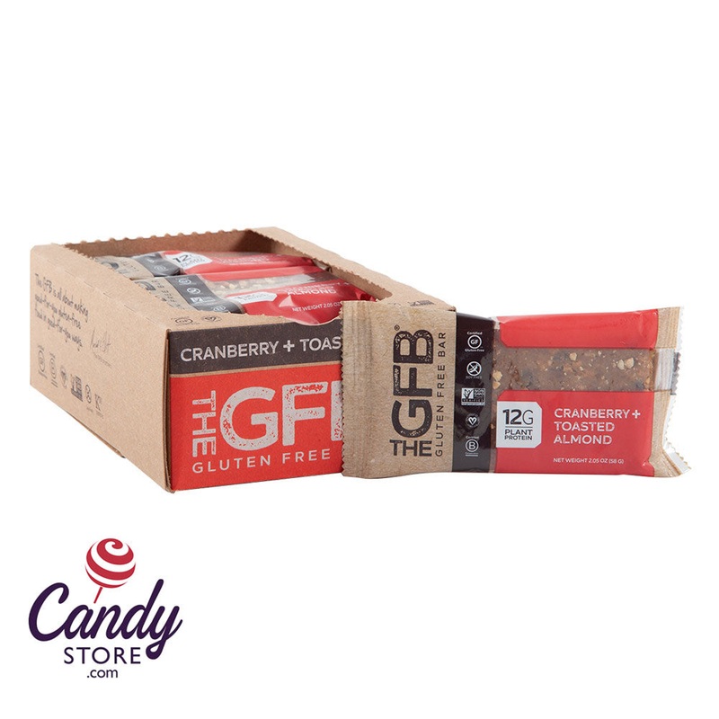 GFB Cranberry Toasted Almond 2.05oz Bar – 12ct