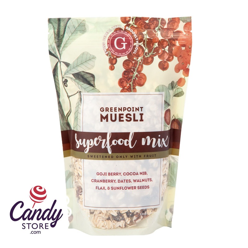 Greenpoint Muesli Superfood Muesli 12oz Bag – 6ct