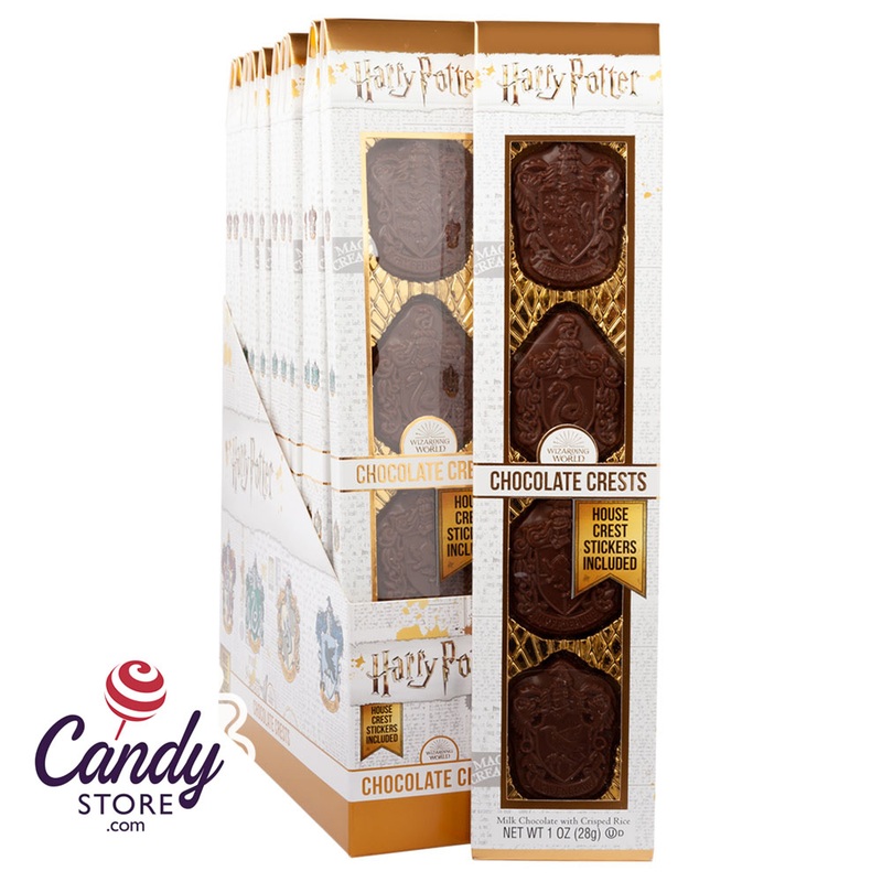 Harry Potter 1oz Chocolate Crests Jelly Belly – 12ct