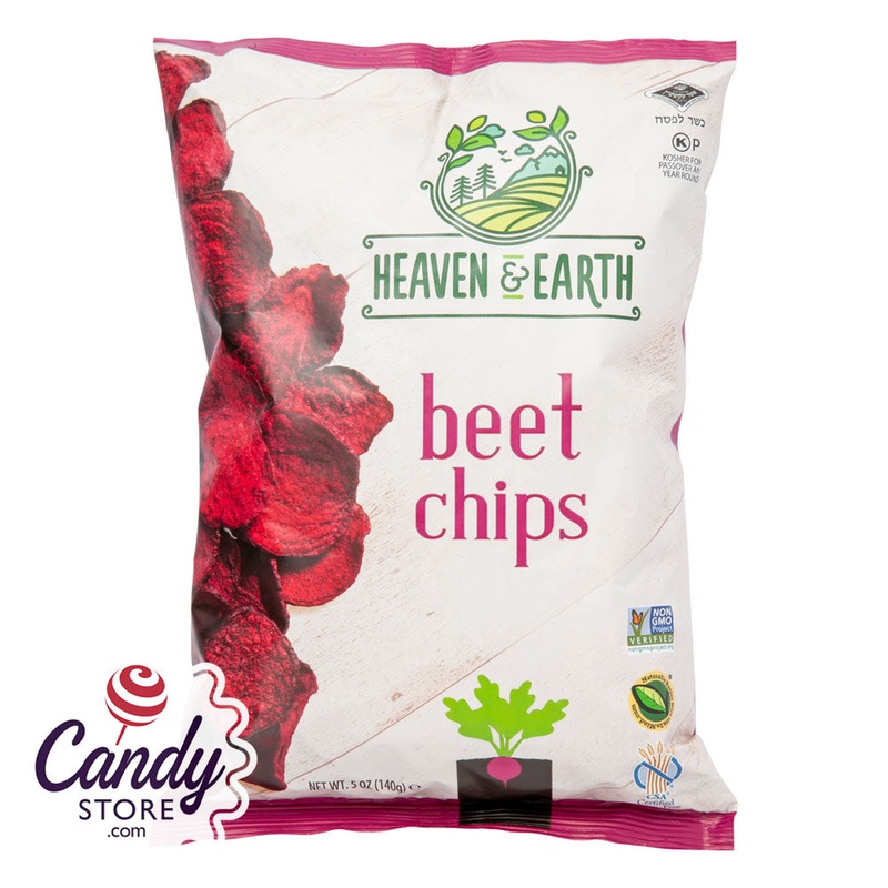 Heaven & Earth Beet Chips 5oz Bags – 12ct