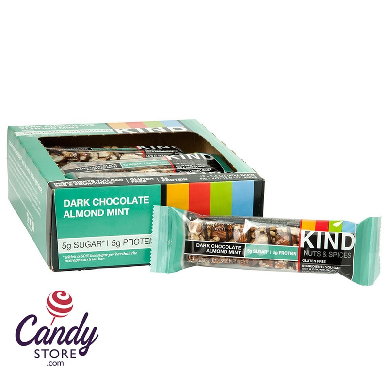 Kind Bars Dark Chocolate Almond Mint 1.4oz – 12ct